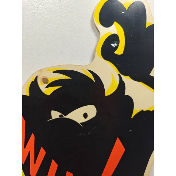 Vintage 1997 Warner Bros Bugs Bunny Gossamer Monster Halloween Yard Sign Plastic - Picture 8 of 10